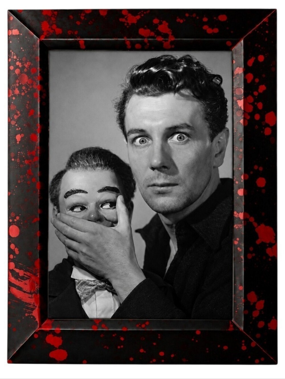 Dead of Night 1945 Gothic horror Thriller Flim Action Framed Photo Print Art Vin